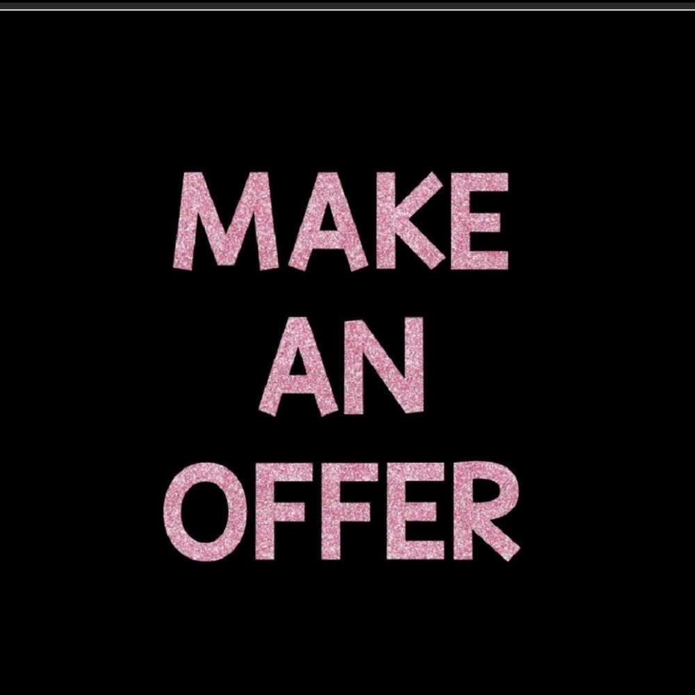 Make an offer on anything in my closet